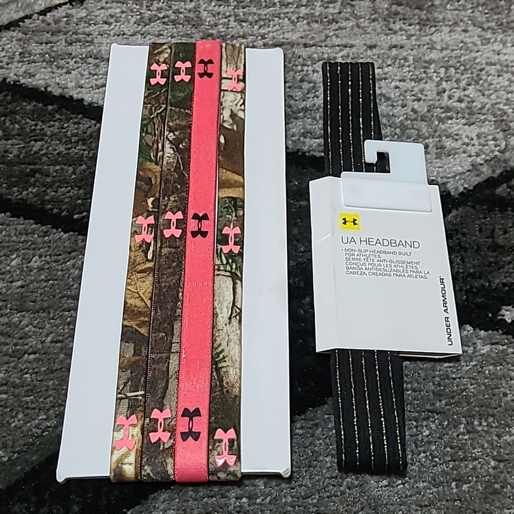 UNDER ARMOUR NON-SLIP HEADBANDS BUNDLE PRICE FIRM